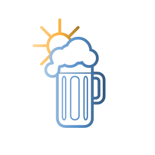 Icon: Bierkrone Sonne