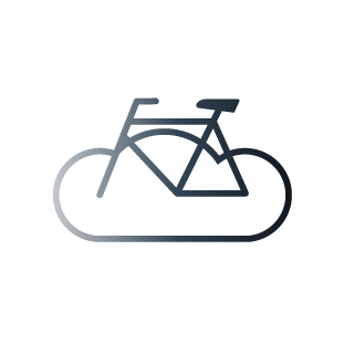 Icon: Fahrrad Wolke